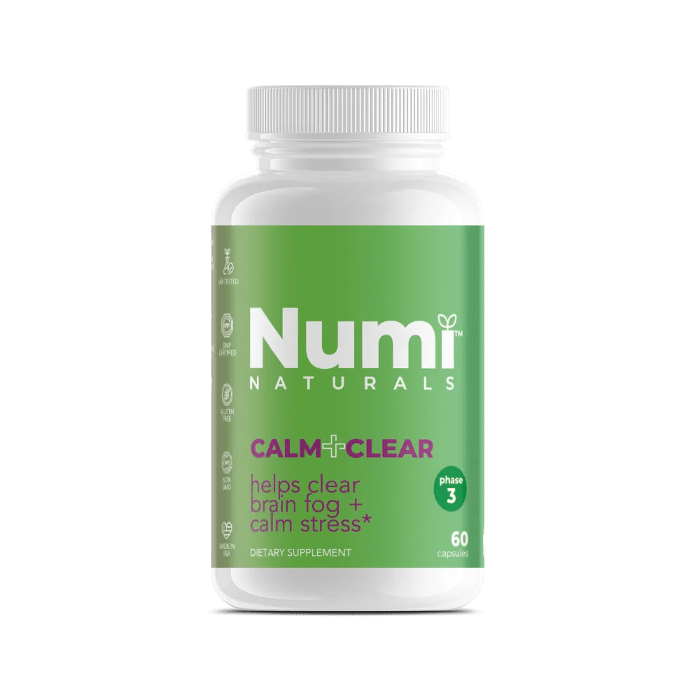 Brain Fog & Focus Supplement for Mental Clarity | Calm+Clear™ by Numi Naturals* - Numi Naturals