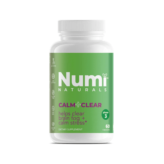 Brain Fog & Focus Supplement for Mental Clarity | Calm+Clear™ by Numi Naturals* - Numi Naturals