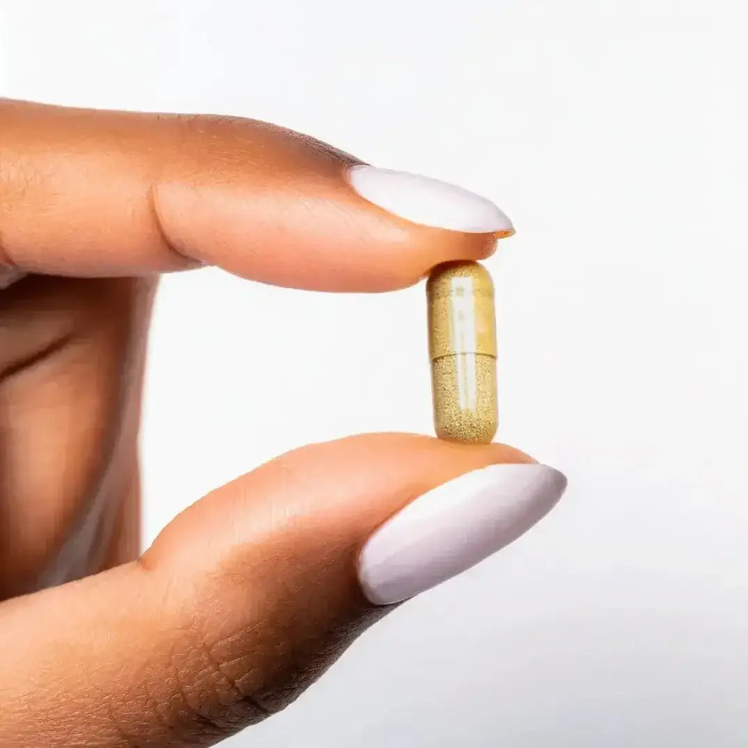 CANNALEAVE Calm+Clear - Tame Cravings* Clear Brain Fog* - 60 capsules - Numi Naturals