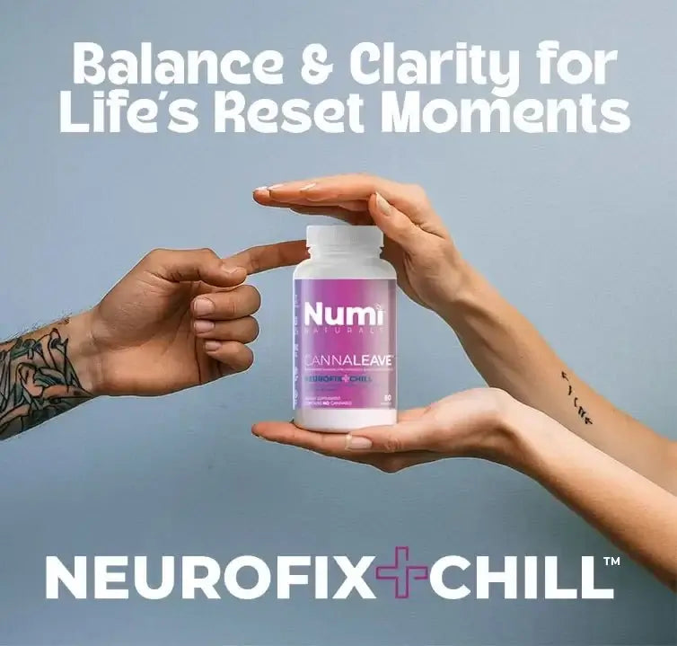 Neurofix+Chill dopamine supplement with L-theanine and Rhodiola - Numi Naturals