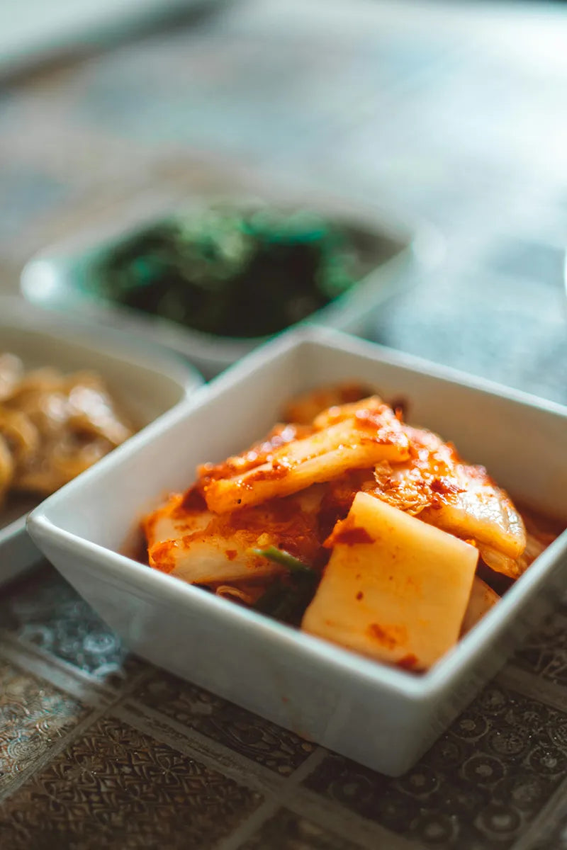 Kimchi and other fermented food are hight in GABA. Photo by Roman Odintsov