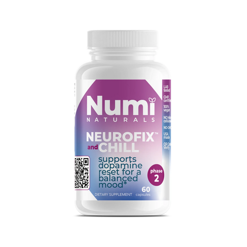 Natural Dopamine Supplement for Mood & Motivation | Neurofix+Chill™ by Numi Naturals* - Numi Naturals