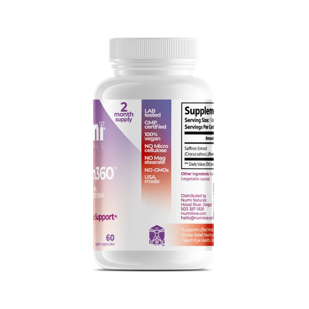 Saffron360 - Numi Naturals